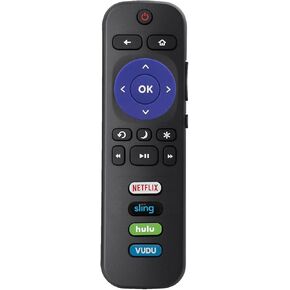 RC280 Replacement Remote Applicable for All TCL Roku Smart LED TVs with Netflix Sling Hulu Vudu Keys 55UP120 32S4610R 50FS3750 32FS3700 32FS4610R 32S800 32S850 32S3850 48FS3700 55FS3700