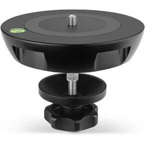 PROAIM 150mm Half Ball Adapter (Flat–Bowl Camera Mount) Camera. Converts Flat Head to 150mm Ball Base. for 150mm Bowl Tripods & Hi-Hats. 3/8"-16 Tie-Down Screw (BA-150)