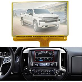 8 inch Touch Screen LCD Display Digitizer Replacement Fit for Chevrolet Silverado Suburban Tahoe GMC Yukon Sierra 2015 2016 2017 2018 Replace DJ080PA-01A (Without LED Touch Screen)