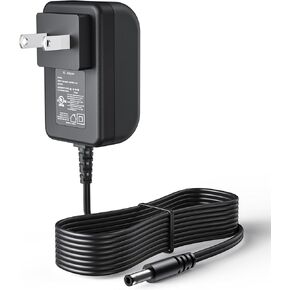 12V Charger for Ubiquiti Unifi Security Gateway USG AC Adapter for Juniper Networks SSG5 SSG 5 SSG-5-SB SSG-5-SH SSG-5-SH-M Secure Services Gateway Power Supply Cord 6.0FT