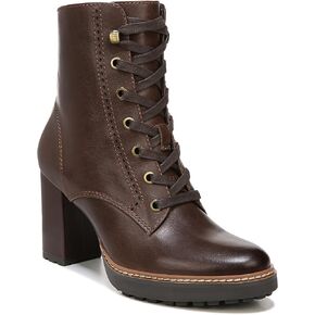 Naturalizer Women Callie Bootie Heeled Lace Up Boot