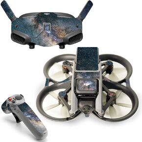 MightySkins Skin Compatible with DJI Avata - Galactic Landscape | Protective, Durable, and Unique Vinyl Decal wrap Cover | Easy to Apply | Made in The USA