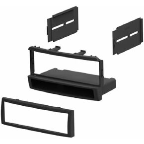 Single Din Car Stereo Radio Install Dash Kit - Made for Ford: 2000-2004 Focus, Made for Mercury: 1998-2000 Cougar