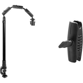 ARKON Mounts Remarkable Creator Pro Stand with Clamp Base | For Content Creators & Hobbyists | Mounts Phones | Heavy-Duty Desk Clamp Phone Holder | Fits iPhone, Samsung, Google, & More