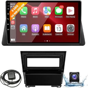 Leadfan Car Stereo Radio for Honda Accord 8th 2008-2013 Wireless Carplay & Android Auto, 10.1" IPS Touch Screen with in-Dash WiFi GPS Navigation/Mirror Link/Bluetooth 5.1/FM/Backup Camera/SWC
