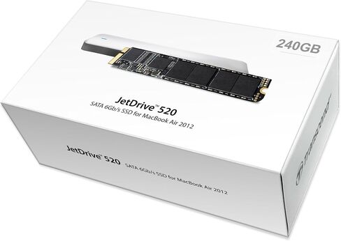Transcend 240GB JetDrive 520 SATAIII 6Gb/s Solid State Drive Upgrade Kit for MacBook Air, Mid 2012 (TS240GJDM520) in Saudi Arabia