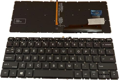 استبدال الكمبيوتر المحمول تخطيط الولايات المتحدة مع لوحة المفاتيح الخلفية ل HP EliteBook 730 735 G7 G8 830 G7 830 G8 835 G7 M08700-B31 in Saudi Arabia