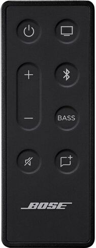 مكبر صوت Bose TV - مكبر صوت للتلفزيون مع اتصال بلوتوث وHDMI-ARC، أسود، يتضمن جهاز تحكم عن بعد وكابل H&A عالي السرعة HDMI 6 بوصات in Kuwait