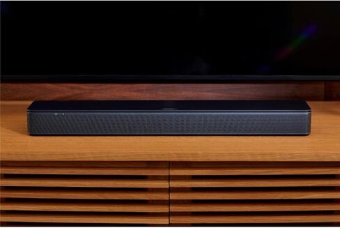 مكبر صوت Bose TV - مكبر صوت للتلفزيون مع اتصال بلوتوث وHDMI-ARC، أسود، يتضمن جهاز تحكم عن بعد وكابل H&A عالي السرعة HDMI 6 بوصات in Kuwait