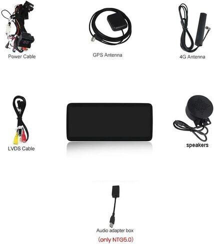 Android 13 راديو السيارة بشاشة لمس 10.25 بوصة ستيريو سيارة لمرسيدس بنز C GLC فئة W205 X156 2015-2018 سنة مع NTG5.0، يدعم Carplay اللاسلكي، Android Auto، الكاميرا، Mirrorlink in Kuwait