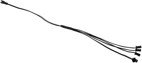 Modengzhe 5 Pcs 4-Way EL Splitter Cable, One Male to Quad Female EL Wire for Neon Lights Battery Pack, 14.9 Inches in Saudi Arabia