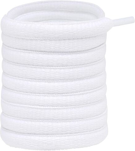 Gold Yellow Oval Shoe Laces - 1/4" Half Round Athletic Shoelaces for Sneakers, Tennis & Basketball Shoes | 50 inch (130cm) in Saudi Arabia