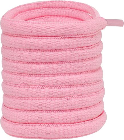 Gold Yellow Oval Shoe Laces - 1/4" Half Round Athletic Shoelaces for Sneakers, Tennis & Basketball Shoes | 50 inch (130cm) in Saudi Arabia