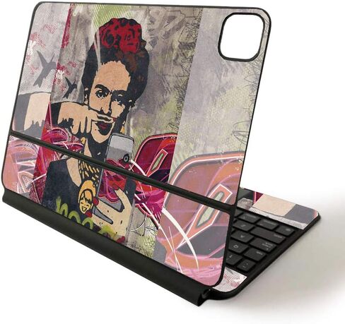 MightySkins Skin للوحة مفاتيح Apple Magic لجهاز iPad Pro مقاس 11 بوصة (2020) - السوشي | غطاء ملتف واقٍ ومتين وفريد ​​من نوعه من الفينيل، Bee Queen (APIPSK1120-Bee Queen) in Saudi Arabia