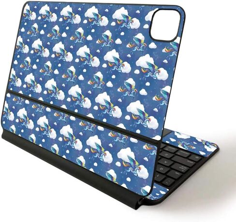 MightySkins Skin للوحة مفاتيح Apple Magic لجهاز iPad Pro مقاس 11 بوصة (2020) - السوشي | غطاء ملتف واقٍ ومتين وفريد ​​من نوعه من الفينيل، Bee Queen (APIPSK1120-Bee Queen) in Saudi Arabia