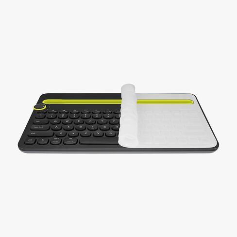 kwmobile Keyboard Cover Compatible with Logitech K480 - Keyboard Cover US English QWERTY - Black in Saudi Arabia