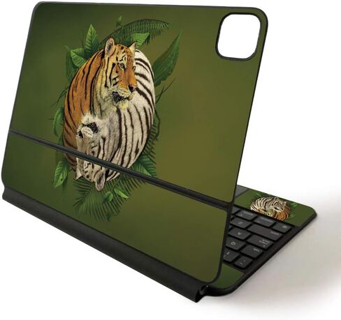 MightySkins Skin للوحة مفاتيح Apple Magic لجهاز iPad Pro مقاس 11 بوصة (2020) - السوشي | غطاء ملتف واقٍ ومتين وفريد ​​من نوعه من الفينيل، Bee Queen (APIPSK1120-Bee Queen) in Saudi Arabia