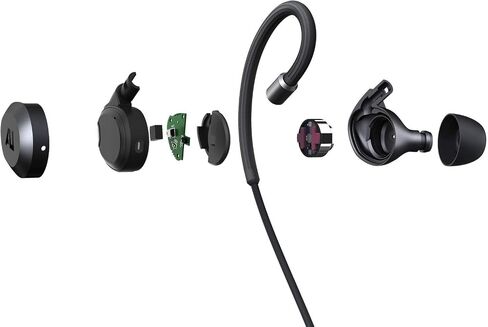 سماعات أذن ausounds AU-Flex ANC بخاصية إلغاء الضوضاء LDAC بلوتوث لاسلكية مستوية مغناطيسية حول الرقبة in Saudi Arabia