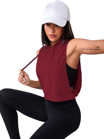 SweatyRocks Women's Sleeveless Workout Top Gym Activewear Crop Tank Top Open Side Shirt for Athletic Exercise Light Green Medium in Kuwait