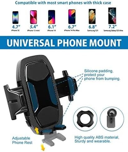 Cartist Car Phone Holder Mount Compatible with Honda Civic 2016-2021 Accessories Adjustable Air Vent Mount Hands Free Holder Cradle Compatiable with All Smartphones in Saudi Arabia
