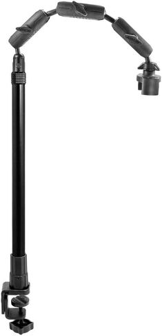 ARKON Mounts Remarkable Creator Pro Stand with Clamp Base | For Content Creators & Hobbyists | Mounts Phones | Heavy-Duty Desk Clamp Phone Holder | Fits iPhone, Samsung, Google, & More in Saudi Arabia