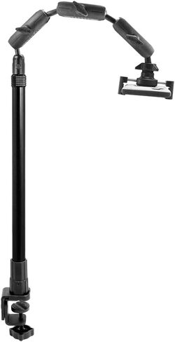 ARKON Mounts Remarkable Creator Pro Stand with Clamp Base | For Content Creators & Hobbyists | Mounts Phones | Heavy-Duty Desk Clamp Phone Holder | Fits iPhone, Samsung, Google, & More in Saudi Arabia