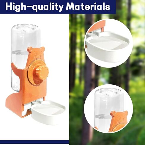 VERTUPET No Mess Bird Feeder حاوية طعام أكريليك شفافة أوتوماتيكية لقفص تغذية الببغاء الأوتوماتيكية حاوية البذور ملحقات القفص للببغاء الكناري وكوكاتيل فينش in Saudi Arabia