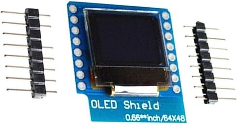 Gump's grocery OLED Shield for WeMos D1 Mini 0.66" inch 64X48 IIC I2C for Arduino Compatible in Saudi Arabia