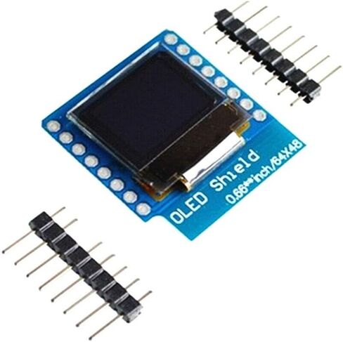 Gump's grocery OLED Shield for WeMos D1 Mini 0.66" inch 64X48 IIC I2C for Arduino Compatible in Saudi Arabia