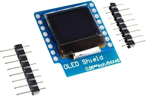 Gump's grocery OLED Shield for WeMos D1 Mini 0.66" inch 64X48 IIC I2C for Arduino Compatible in Saudi Arabia