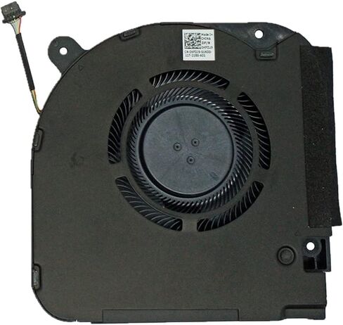 استبدال مروحة تبريد الكمبيوتر المحمول الجديدة 4 خطوط 5 فتحات لـ Dell G7 17 7700 G7700-7231BLK P46E ​​2020 Series 0KFDJ9 EG50061S1-C041-S9A DC12V 0.52A Fan in Saudi Arabia