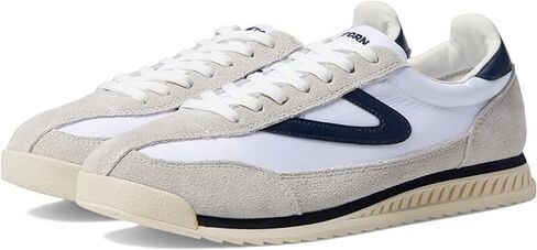 أحذية رياضية نسائية كاجوال وعصرية من الجلد من TRETORN باللون الأبيض 9.5 in Kuwait