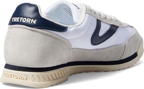 أحذية رياضية نسائية كاجوال وعصرية من الجلد من TRETORN باللون الأبيض 9.5 in Kuwait