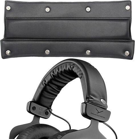 DT770 Headband Replacement DT990 Band Pad Cover Cushion Head Repair Parts Compatible with Beyerdynamic DT990 PRO, DT990, DT880, DT880 PRO, DT770, DT770 PRO, DT440 Headphones. (Black) in Saudi Arabia