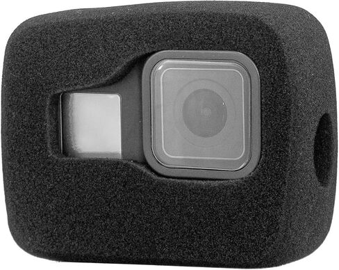 غطاء Windslayer لكاميرا Gopro Hero 8 السوداء، غطاء إطار مبيت إسفنجي للواقي الأمامي للرياح، كاتم صوت إسفنجي مقاوم للرياح، ملحق تقليل الضوضاء للفيديو in Saudi Arabia