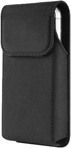 Large Cell Phone Holster with Belt Clip Loop Pouch Holder Belt Case for Motorola Moto G Stylus 5G 2022 G Power 5G 2024 G Play, Samsung Galaxy A14 A05 A22 5G S21 Ultra, Nokia G50 X100 G300, TCL 30XL in Saudi Arabia