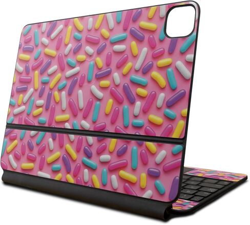 Skin Compatible with Apple Magic Keyboard for iPad Air 11-inch (M2) 2024 - Sprinkles - Premium 3M Vinyl Protective Wrap Decal Cover - Easy to Apply | Crafted in The USA by MightySkins in Kuwait