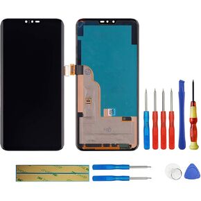 New P-OLED Display Compatible with LG V40 ThinQ V400N V405UA V409N V405TAB V405QA7 V405EBW Black LCD Display Touch Screen + Tools