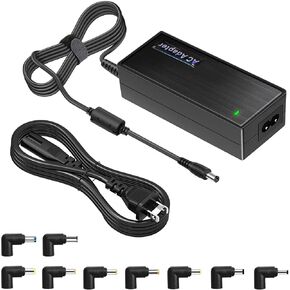 19V 3.42A Laptop Charger,100~240V AC to DC 19 Volt 3.42A 3.16A 2.37A 2.31A Power Supply Adapter with 9 Tips for Asus Toshiba Lenovo Notebook LG Monitor in Kuwait