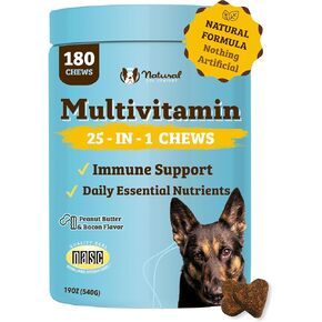 Natural Dog Company Stinky Liver & Kidney Supplement Chews - Dog Liver Support for Optimal Health - Turkey Flavored Treats - Promotes Digestion and Immune Health – Milk Thistle for Dogs (90 Chews)