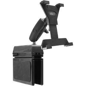 iBolt TabDock Bizmount Wedge - Heavy Duty Vehicle Console Mount for All 7" - 10" Tablets (iPad, Nexus, Samsung Tab). Great for Work, Personal, and Business Vehicles