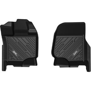 سجادات أرضية 3 واط تناسب 2017-2024 Ford F-250 F-350 F450 F550 Super Duty Crew Cab مع مساحة تخزين تحت المقعد، تناسب مخصص لـ F250 F350 جميع الأحوال الجوية TPE ملحقات السيارة بطانة أرضية (مقعد دلو) in Kuwait