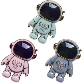 3Pcs Bracket Cute Cartoon Desktop Foldable Stand Accessories 3D Anime Astronaut Phone Holder Stand Holder