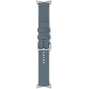 Google Pixel Watch Crafted Leather Band - Only Compatible with The 45mm Pixel Watch 3 - Moondust - Large