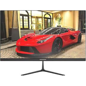 Watchman WM-ND2200 Ultra-Thin Borderless 22" LED Monitor, TFT LED, 1920x1080 Resolution, 17:9 Aspect Ratio, 6.5ms Response Time; VGA and HMDI Inputs, Metal and ABS Housing