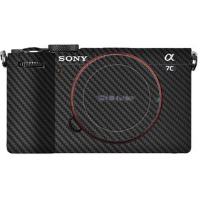 Camera Body Protective Film Compatible with Sony α7CII /A7CII Camera Camouflage Film Camera Sticker Anti-Scratch Anti-Wear Precision-cut Custom-fit Easy Installation (Circuit Board Black)