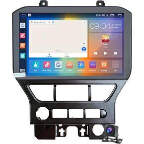 Android 13 Radio for Ford Mustang 2015-2023 11.5-Inch HD Touch Screen Stereo with Bluetooth 5.0 Wireless Carplay/Android Auto GPS Navigation for Car Multimedia Player （Keep The Original car Style）