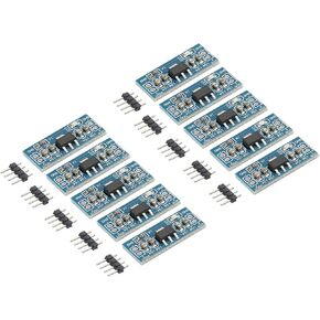 MECCANIXITY DC-DC Buck Converter Voltage Regulator AMS1117 2.5-12V to 1.2V 0.8A Blue for Power Transformers with Frequency Pin Pack of 10