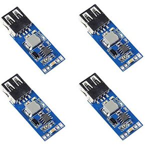 9V/12V/24V to 5V USB Step Down Power Module DC-DC 7.5V-28V to 5V 3A Precise Vehicle Charger Buck Voltage Converter Module 4Pcs