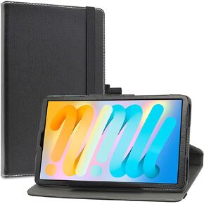 Compatible with TECLAST M50 Mini Rotation Case,360 Degree Rotation Stand PU Cover for 8.7" TECLAST M50 Mini Tablet (Not Fit TECLAST M50 Pro),Black